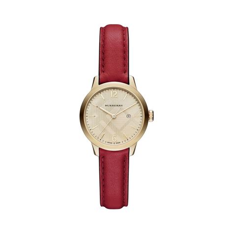 burberry the new round ladies watch heritage stone|real real burberry watches.